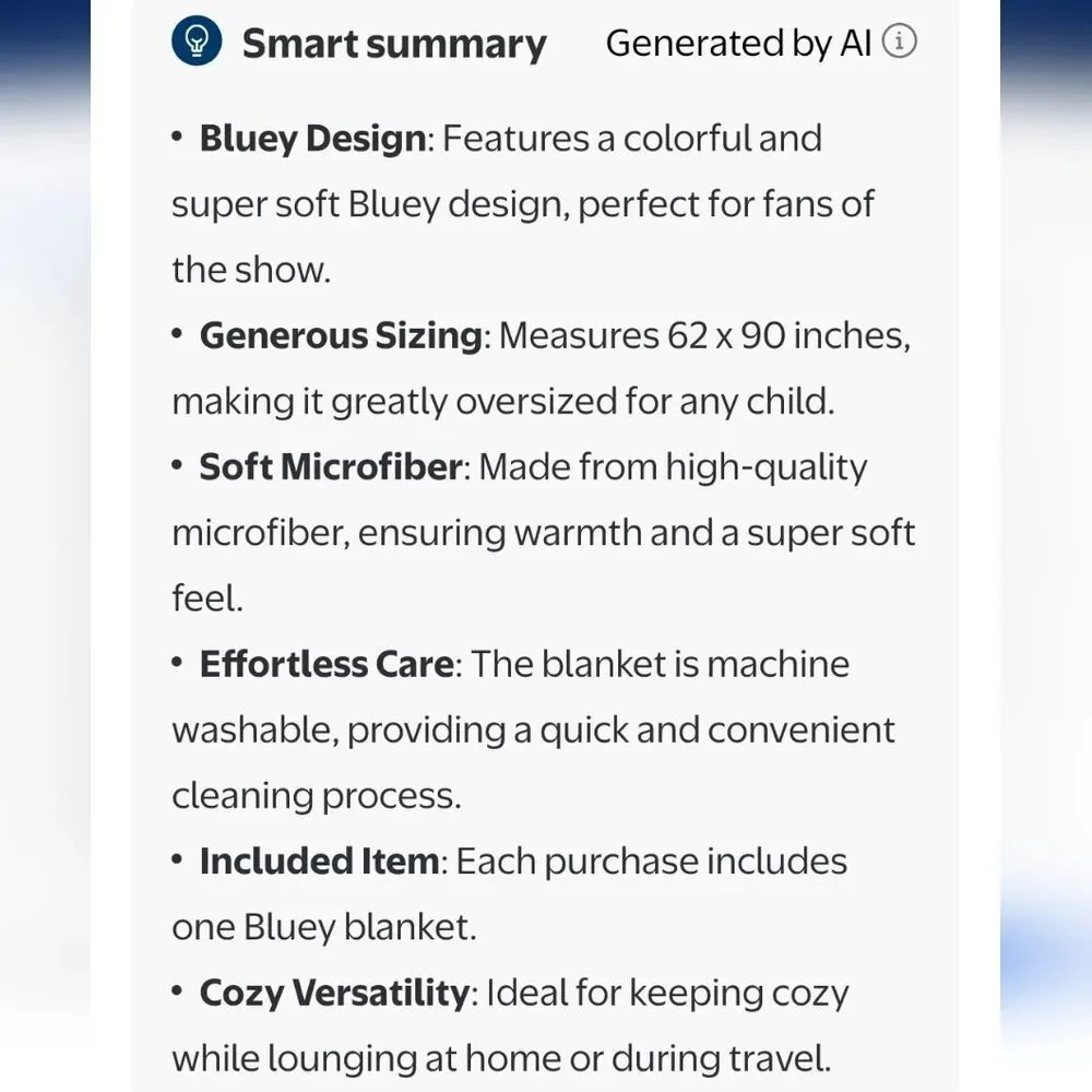 Bluey In‎ The Dreams Microfiber Twin Blanket